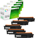 TCT TN810XL Toner Cartridge 5 Pack - Compatible Replacement for Brother TN810 TN-810XL High Yield Works with Brother HL‐L9410CDN L9430CDN MFC‐L9610CDN Printers (Black Cyan Magenta Yellow)