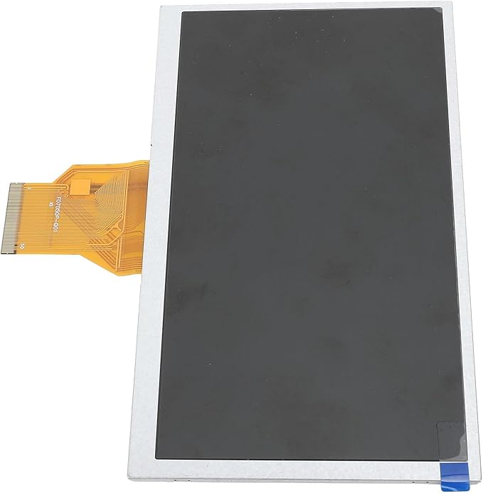 aqxreight 7 Inch LCD Display Module 50Pin RGB 800x480 Resolution TFT LCD Screen with 7" Landscape Design for Home Appliance Industrial Control