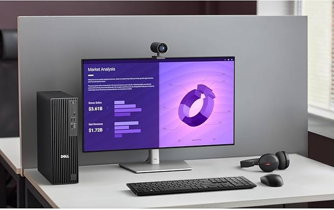 Dell Pro Slim QCS1250 Business Desktop, New OptiPlex Version, Ultra-Quiet Design, Dual 4K Monitor Support, USB-C, Windows 11 (Intel i7-14700, 64GB RAM | 1TB SSD)
