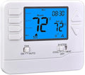 Suuwer 5-1-1 Day Programmable Thermostats for Home 2 Heat/ 2 Cool Conventional Multistage Systems