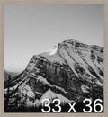 Frame It Easy 33 x 36 Rustic Gray Wood Frame (Derby)