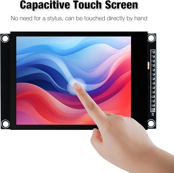 Hosyond 3.2 inch 240x320 IPS Capacitive Touch Screen LCD Module SPI Serial ILI9341V Driver for Arduino R3/Mega2560