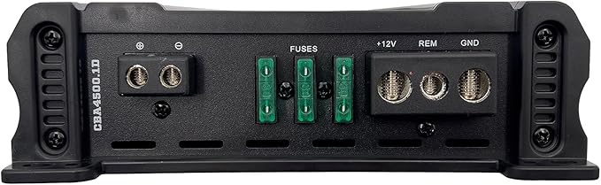 Orion Cobalt CBA4500.1D Monoblock 1-Channel Class D Amplifier for Car Subwoofer, 4500W, 1/2/4 Ohm Stable, Adjustable Low Pass & Subsonic Filter with Bass Boost, MOSFET Power Supply, Bass Knob Included