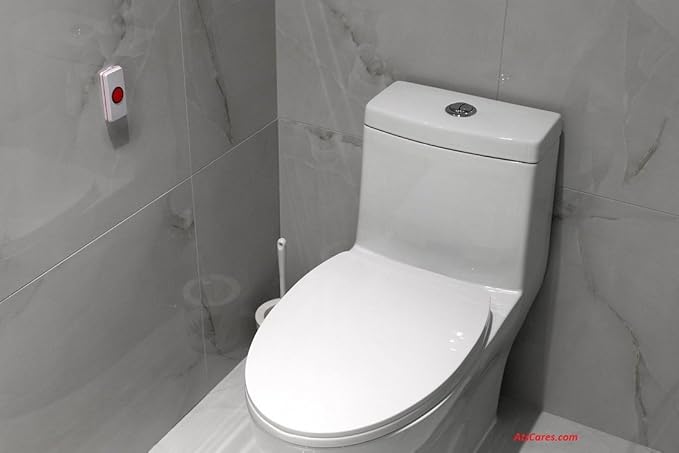 Assistive Technology Services 2 Button Caregiver Alert System - Health Alert & Monitoring System - Alarm - Battery Powered