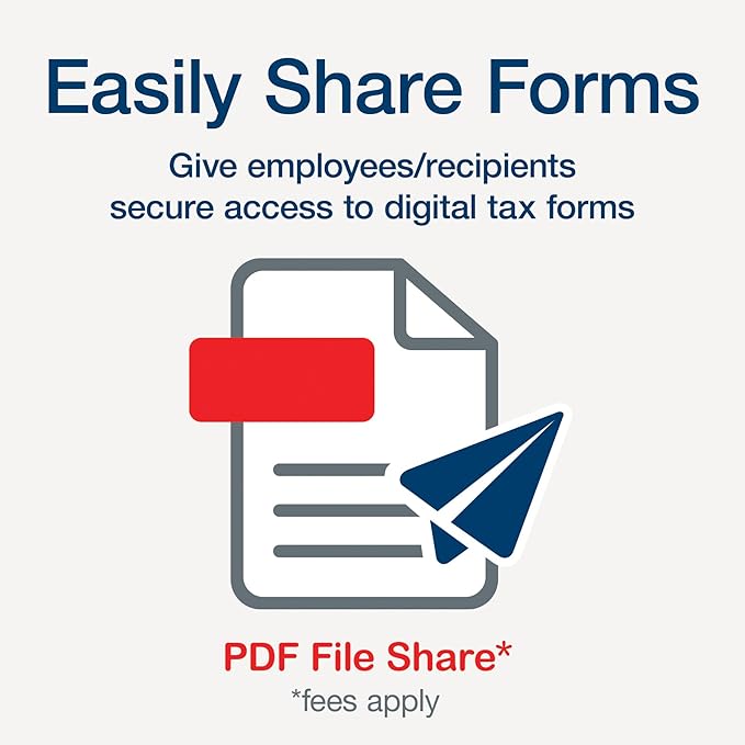Adams W-2 Forms 2025, 6-Part Kit for 26 Recipients, Includes 26 Envelopes, 3 W-3 Forms, QuickBooks Compatible, eFile Access and Printing Through Adams Tax Forms Helper Software (1017238)