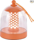 MKLK Camping Lantern, IPX4 Waterproof Touch Control LED Night Light, USB Rechargeable & Long Lasting Battery, Portable Hanging Tent Lamp for Outdoor Camping Hiking Backpacking,Orange