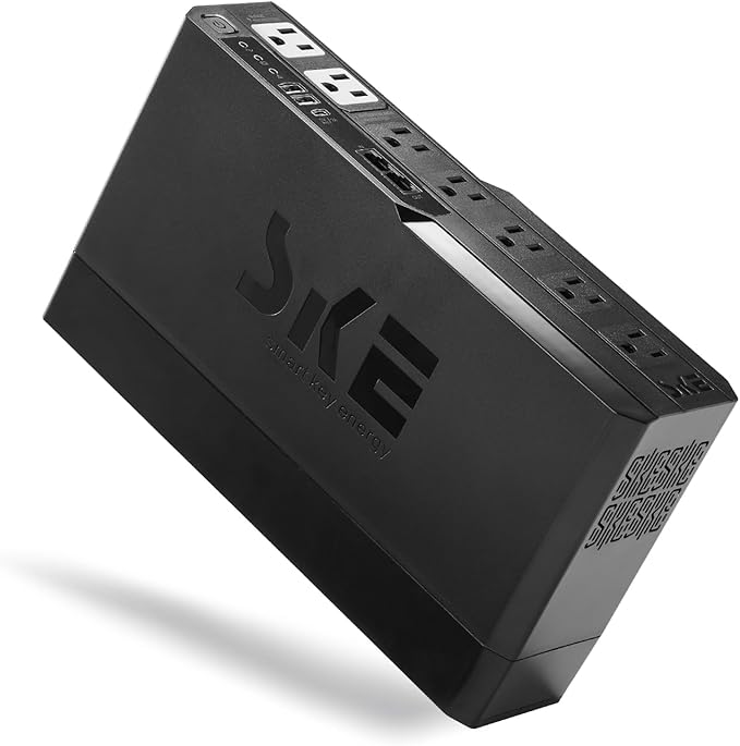 SKE SMART KEY ENERGY SKE 425VA/240W UPS Battery Backu Surge Protector for Computer UPS Battery Backup Uninterruptible Power Supply…, VL425