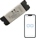 Newgoal 2 Channel EWelink Wireless Switch with Enclosure WiFi Switch Module Remote Control DIY Smart Home Bluetooth Relay 5V/AC85V-250V Power Input Compatible with Alexa Google Home