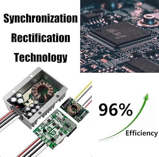 DC 12V/24V to 5V 15A Step Down Converter - Voltage Regulator Buck Converter Power Supply Transformer