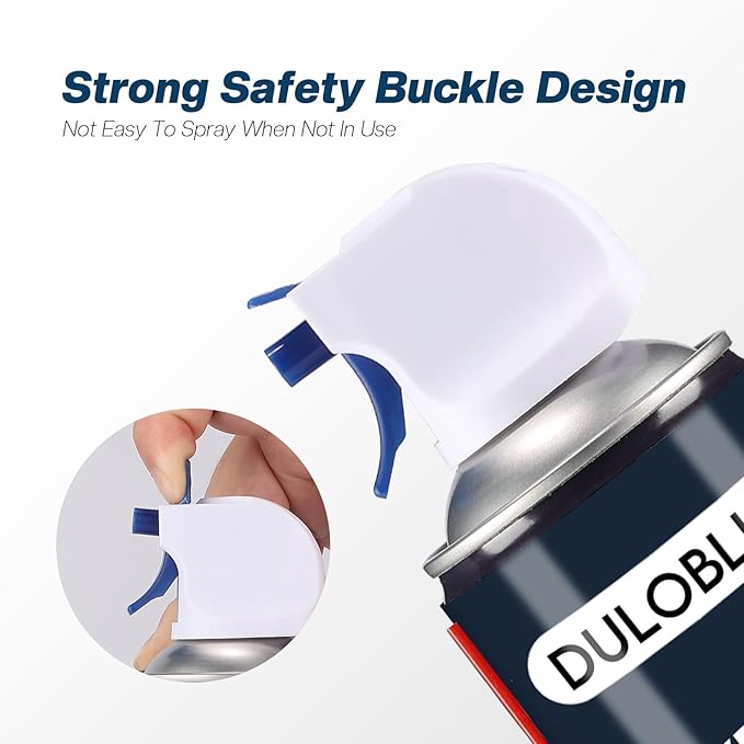 dulobluf Compressed Air Duster : Air Duster for PC Cleaning - Computer Air Duster Blower for Laptop - Reusable Car Dusters Airduster