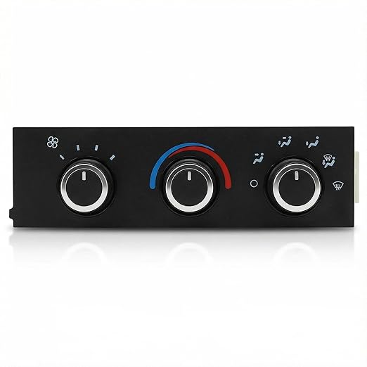 599-293 A/C Control Switch Air Conditioning Climate Control Module, Front Climate Panel for 2001-2014 Chevrolet Express 1500 GMC Savana 1500 2001-2021 Chevrolet Express 2500 3500 GMC Savana 2500 3500