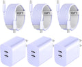 Phone 17 16 15 Pro Max Charger Cable, 20W Dual Port USB C Fast Charger Block with 10FT Long USB C to C Fast Charging Cord Cable for Phone 17 16 15 Pro Max/16 15 Pro/16 15/16 15 Plus,Pad Pro 12.9"/11"