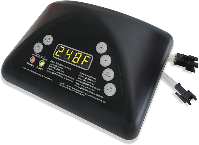 Digital Control Panel, Compatible with Masterbuilt 20070511/20071914/ 20071814 Top Controller Electric Smoker
