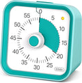 InfPokid Visual Timer for Kids with Pause Function, 60 Minute Countdown Timer for Kids Desk Study, Teaching, Kitchen Cooking, Office Meetings, Time Management for ADHD (Green)