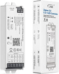FCOB 5in1 LM052 Tuya Zigbee3.0 LED Controller Support Monochrome CCT RGB RGBW RGBCCT PWM LED Strip Compatible with Echo Plus Echo(4th Gen) Philip H-UE Home-kit Gateway Work with WR01RF WR02RF etc