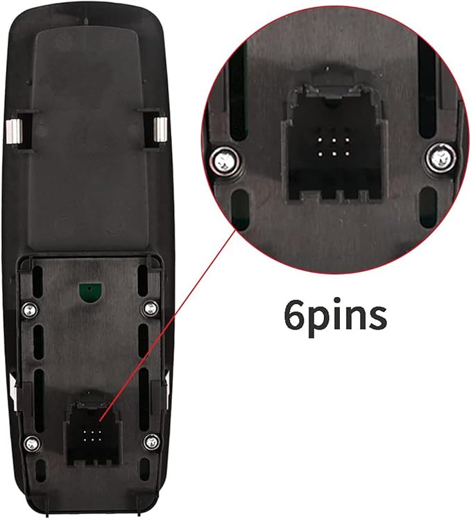 Front Right Passenger Side Power Window Switch Control Button Compatible with Dodge Durango 2011-2015 Compatible with Jeep Grand Cherokee 2014-2015 2018-2019 Replaces 68086692AD 68086692AF DWS2040
