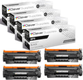CS Replacement Compatible with Canon 071 Toner Cartridge 5645C001 to use with LBP-122DW MF273DW MF275DW (Black, 4-Pack)