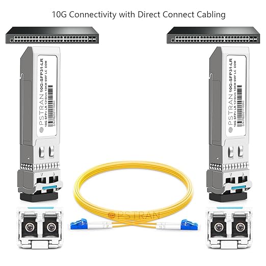 OPSTRAN 10GBASE-LR SFP+ Optical Transceiver Module Compatible with Extreme 10302 10GB-LR-SFPP 1310nm 10km DOM Duplex LC SMF