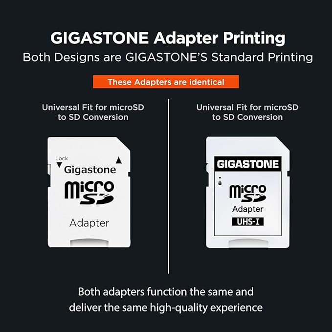 【for Switch 1 Only】 GIGASTONE 1TB Micro SD Card, 4K Game Pro, MicroSDXC Memory Card for Gaming Console, Action Camera, UHD Video, up to 150/130 MB/s, UHS-I U3 A2 V30 C10【5-Years Data Recovery】