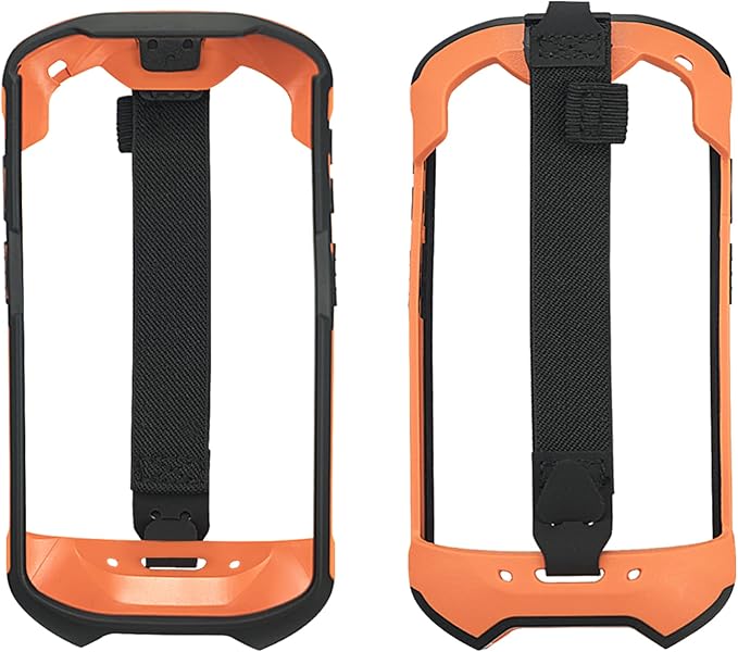 IYOUBOL Protective Cover Bumper Case Rugged Boot with Hand Strap for Zebra TC51 TC510K TC52 TC56 TC57 Orange