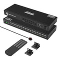TESmart 16×1 HDMI Switch 16 in 1 Out 4K HDMI Switcher with IR Remote 4K@60hz 16 Port HDMI Switch Box HDCP 2.2,Auto Switch,19-inch Rack-Ears Mount,LAN Port Control,Auto Scan Switch
