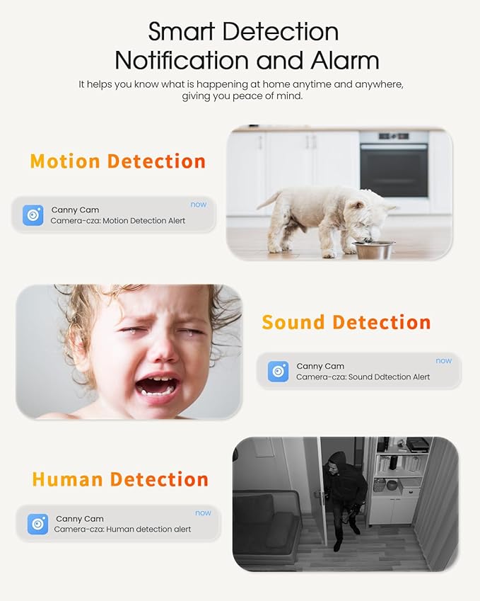 usogood 2.5K Indoor Camera for Home Security, 360°Pet Camera Indoor with Phone App,Support 5G/2.4Ghz WiFi,Dog Cameras with Speaker, Auto Motion Tracking Detection,2-Way Audio,Best Gift