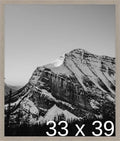 Frame It Easy 33 x 39 Rustic Gray Wood Frame (Derby)