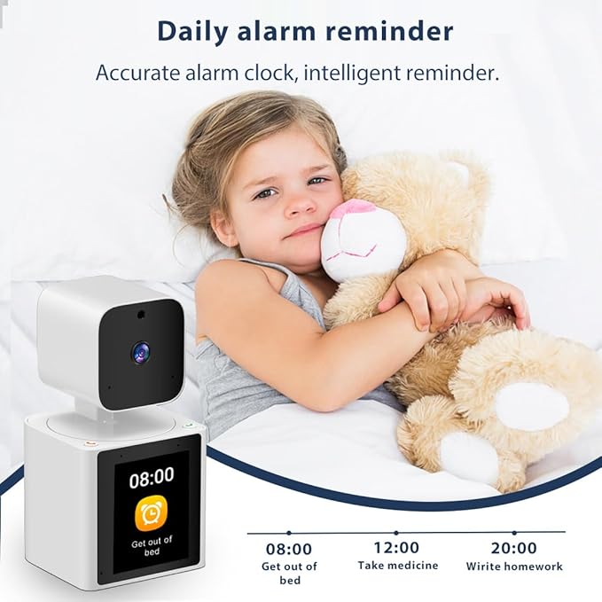 CIAJIE Home Security Camera Indoor,Pet Camera,1080P Dog Camera with Two Way Video,Monitor for Elderly/Baby/Nanny/Pet/Dog with app,Pan/Tilt WiFi Cameras,Night Vision,CS10