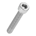 Kozelo 6pcs Socket Head Cap Screws - [M8-1.25 x 55mm] 304 Stainless Steel Allen Socket Drive for Electrical Motor 3D Printing Fan Engine Replacement Use, Silver
