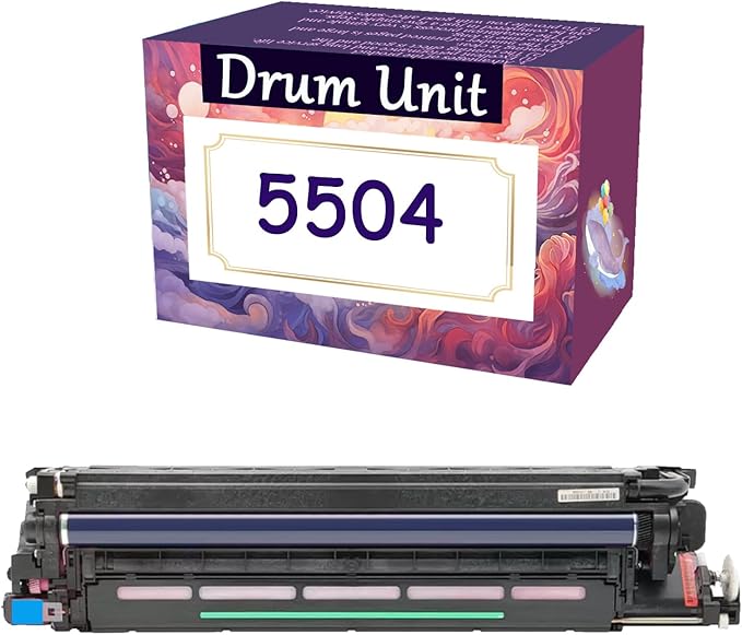 AOKLEY 5504 C5504 Drum Unit Compatible Replacement for Ricoh C4504 C5504 C6004 Printer Cyan