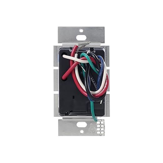 Lutron Caseta Original Smart Light Switch (Lutron Smart Hub Required), for Home, LED Lights, and Fans, 6 Amp, Single-Pole/3-Way, Neutral Required, PD-6ANS-WH-6-Pack, White, 6 Pack