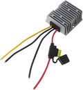 48V to 12V for Golf cart Voltage Reducer 240W 20A, Step Down Converter Regulator with Fuse