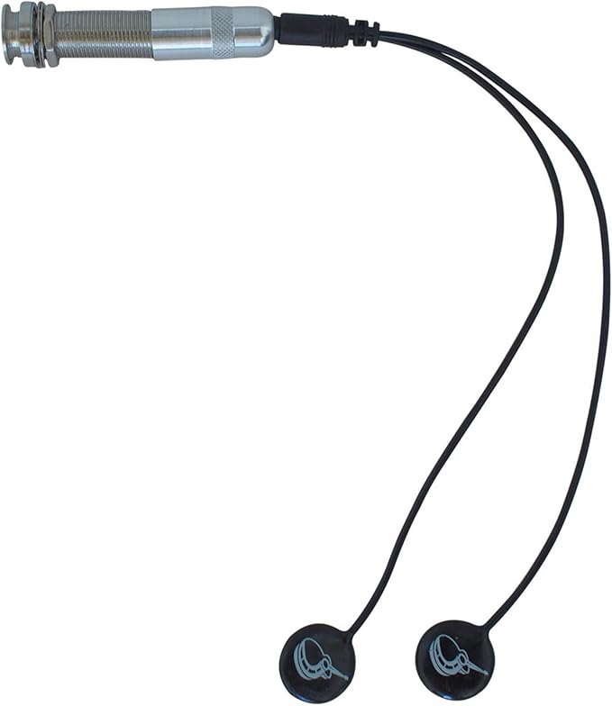 Journey Instruments Passive Piezo Ukulele Acoustic Pickup – EP003K Two Balanced German-made Passive Pickup Elements – Piezo Pickup for Ukuleles (Ceramic)