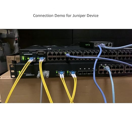 OPSTRAN 10GBASE-LRM SFP+ Optical Transceiver Module Compatible with Juniper EX-SFP-10GE-LRM SRX-SFP-10GE-LRM 10G SFP+ 1310nm 220m DDM Duplex LC MMF