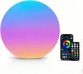 LOFTEK Color Changing Night Light, Smart LED Lamp with Bluetooth APP and Remote Control, 220 Scene Modes, 8-inch RGB Ball Mood Lighting for Living Room (Corded Electric)