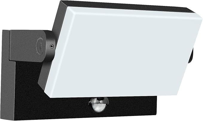 rosykite Motion Sensor Outdoor Wall Pack Lights,40W Acrylic LED Porch Lights 360 °Rotation,Waterproof 5000K/4000K/6000K Exterior Flood Wall Sconce Light for Garage