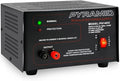Pyramid Universal Compact Bench Power Supply - 12 Amp Linear Regulated Home Lab Benchtop AC-to-DC 12V Converter w/ 13.8 Volt DC 115V AC 270 Watt Power Input, Screw Type Terminals, Cooling Fan PS14KX