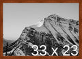 Frame It Easy 33 x 23 Russet Wood Frame (Derby)