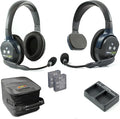Eartec UL2SD Ultralite-HD 2-Person Full Duplex Wireless Intercom Headset Communication System, Single and Dual Ear Headsets, Up to 1000ft Range, U.S. Company