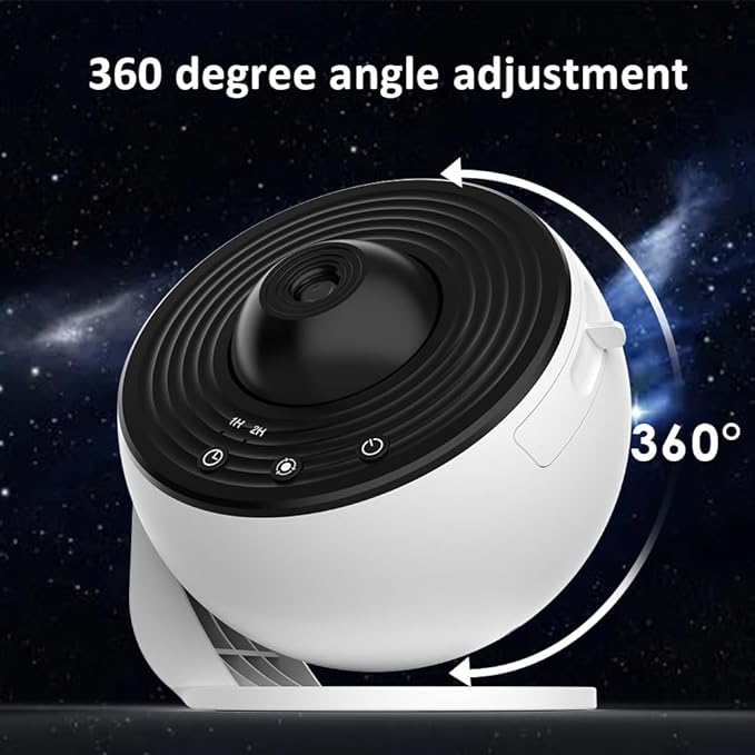FLEVO Planetarium Star Projector, Galaxy Projector,Realistic Starry Sky Night Light,4K Replaceable HD 13 Film Discs,for Kids Bedroom Ceiling Home Living Room Decor Birthday Gifts