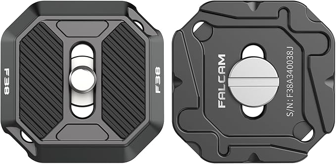 FALCAM F38 Camera Quick Release Plate Compatible with Camera Clip V3 and F38 Backpack Clip (Plate Only) - 2465