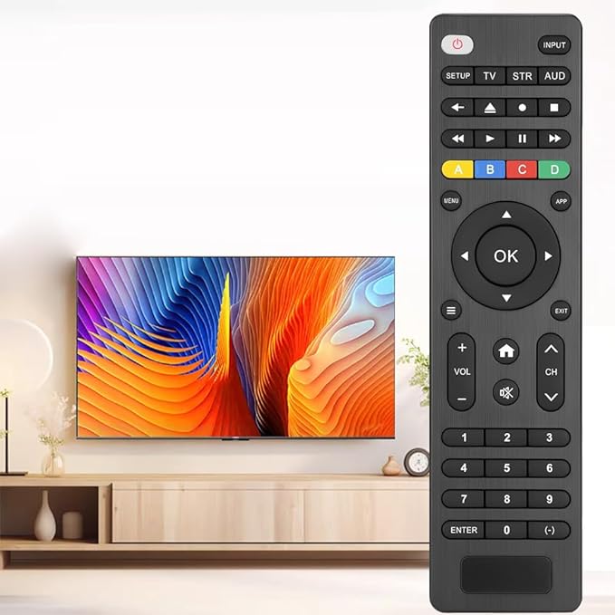 Universal TV Remote Control Compatible with Samsung, LG, Vizio, Sony, Hisense, TCL, Insignia, Toshib, Philips, Sharp and More Brand (NOT Compatible with Rok-Streaming Sticks/Sound Bar, TVs Sticks)