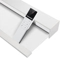 Zshine Motorized Blackout Window Blinds Customize Width (23-95 Inches) Remote Control Wireless and Rechargeable Roller Shades Blinds for Windows, Home, Office, Hotel, Club, Restaurant(82006G)