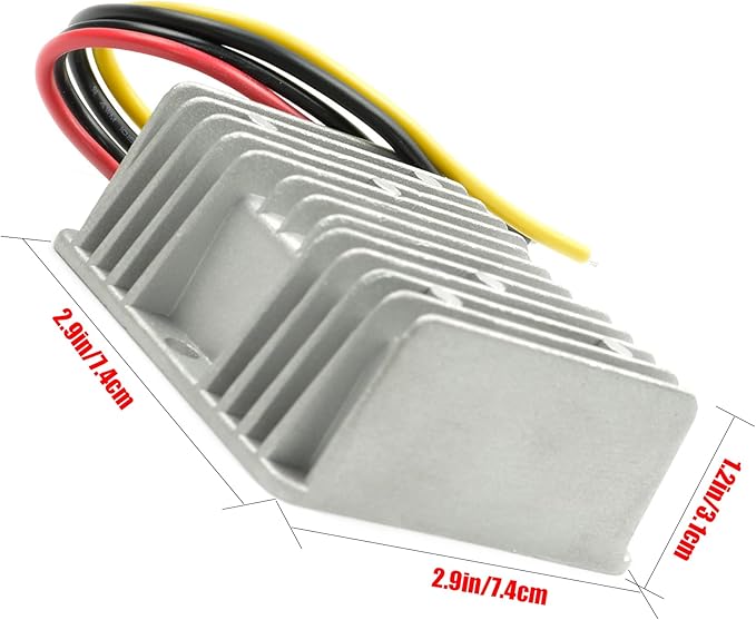 MGGi DC/DC Converter 12V Step Up to 48V 6A 288W Voltage Regulator, Power Adapter Voltage Booster, Power Supply Module Boost Transformer for Car Truck Vehicle Boat
