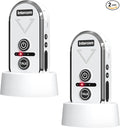 PANDAAR Intercoms Wireless for Home, 2 Way Intercom Communication 4900ft Long Range,Room to Room Intercom Wireless with 3 Volume Levels,20 Chimes Home Intercom System for Indoor Outdoor Use