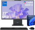 Lenovo IdeaCentre Business Computer All-in-One PC, 27" FHD 100Hz Display, Intel Core i7-13620H, 16GB DDR5, 512GB SSD, Wi-Fi 6, Windows 11 Pro with AI & Microsoft Copilot, Wireless KB & M, Grey