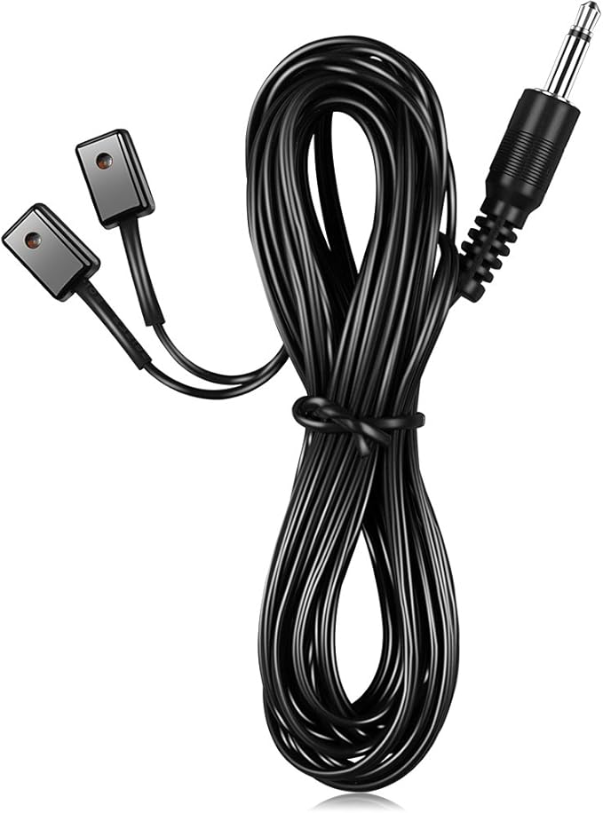 ICESPRING Infrared Repeater System IR Repeater Kit Control Up to 10 Devices Hidden IR System Infrared Remote Control Extender Kit