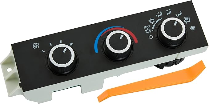 ZAPOSTS AC Heater Climate Control Panel Module Fits for Chevrolet Astro C4500 C5500 Express.Fits for GMC Safari C7500 C4500 C5500 Savana.Replace# 15073274 .Without Heated Mirror Function