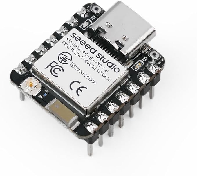 Seeed Studio XIAO ESP32C6 (Pre-Soldered)