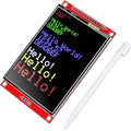 Hosyond 3.2 Inches TFT LCD Touch Screen Shield Display Module 320x240 SPI Serial ILI9341 with Touch Pen Compatible with Arduino R3/Mega2560 Development Board